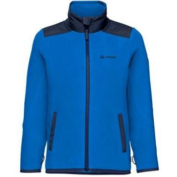 Chaqueta de forro polar VAUDE para niños Racoon, Unisex, 40641, Azul Radiado, 104