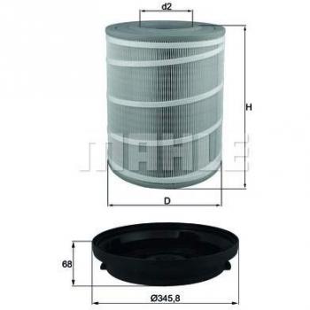 MAHLE LX 3480 KIT Luftfilter