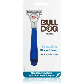 Bulldog Rasierer mit Glasgriff für Männer