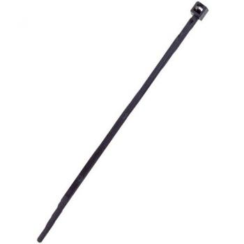 Draadslangen bindmiddel 4,8 cm breed 370 cm lang zwart