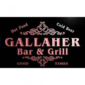 Heimische Barlichtsignatur – Bier & Grill