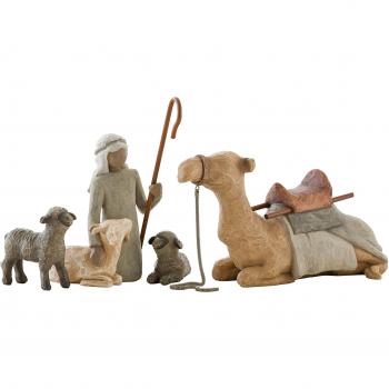 Statue Willow Tree et ses Animaux