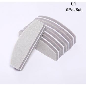 5 Pcs Nail Art Sponge File Set