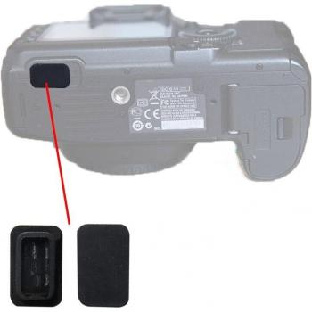 Repuesto de conector USB para Canon 50D