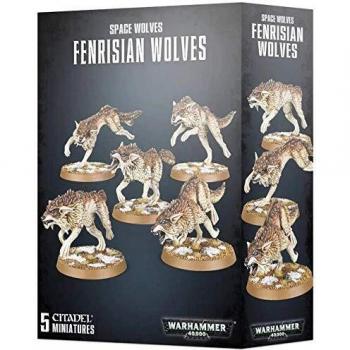 Space Wolves Kunststoffbausatz: Fenrisianische Wölfe