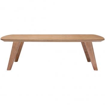Mesa de centro nórdica de fresno 120 cm fifties