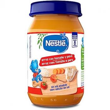 Nestlé Comida para Bebés Arroz con Tomate y Pavo 190g