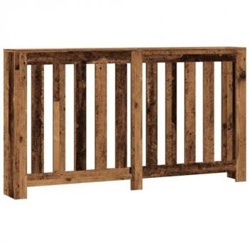 Cache-radiateur à profil réduit 149x20x82 cm en bois d'ingénierie