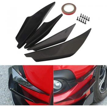 4Pcs Universal Fit Bumper Splitter Fins