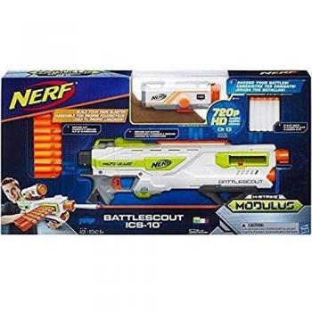 Hasbro Nerf N Strike Modulus Battlescout ICS10 proiettili inclusi