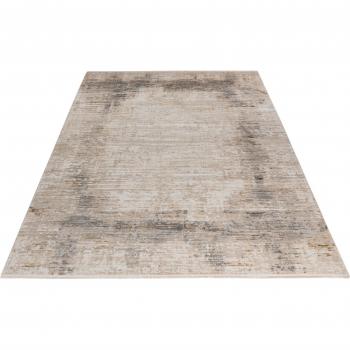Tapis Lyz Taupe Rayé 120x170