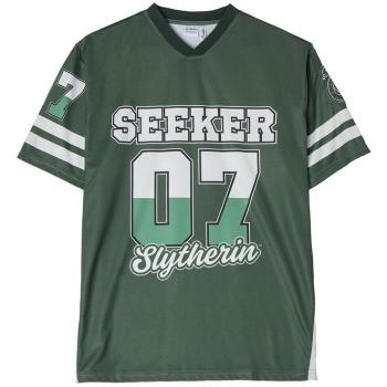 Camiseta XL 'Misterio Slytherin' – Verde y Blanco, Unisex