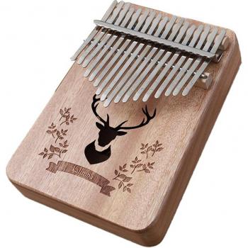 Draagbare mahonie kalimba
