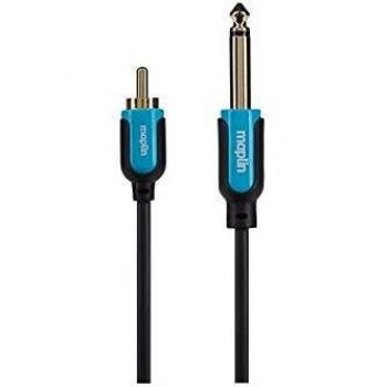 Maplin 5m 6.35mm Jack to RCA Phono Cable