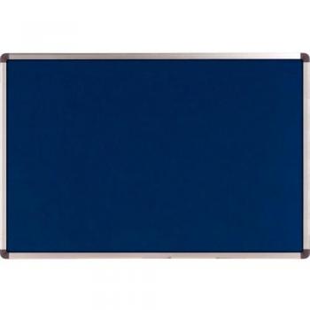 Nobo Premium Plus Blue Felt Notice Board 1200x900mm Ref 1915189