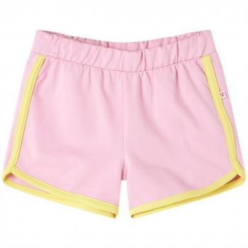 Bright Pink Children's Shorts with Trim 140