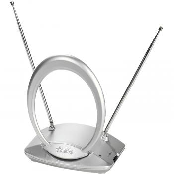 Antena Interna Vivanco 301 en Color Plateado