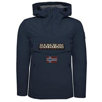 Anorak Napapijri Rainforest Pocket 2 azul marino para hombre L