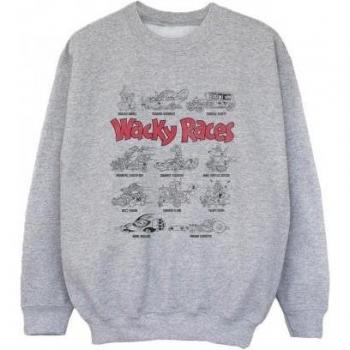 Wacky Races Grey Sweatshirt for Boys