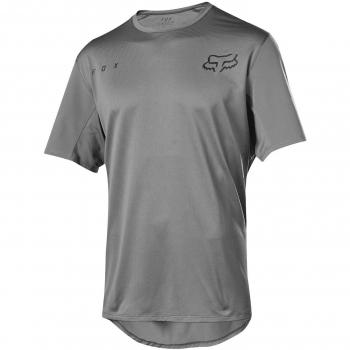 Men’s 2019 Fox Flexair Grey Vintage SS Jersey – Short Sleeve, Size Small