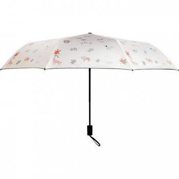 Chic Floral Windproof UV Protection Umbrella