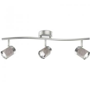 Ilajp Lámpara Bolzano 3 Luces Níquel Satinado