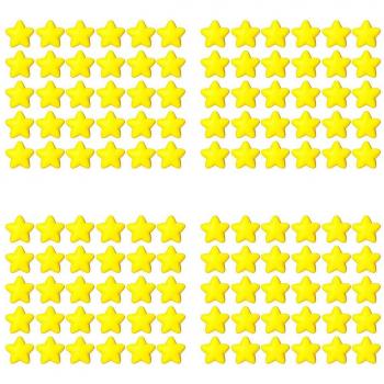 Set de 120 Bolas de Stress con Forma de Estrella