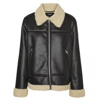 Vero Moda Langjacke Kay Schwarz Regular Fit