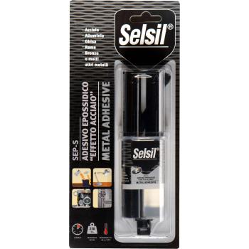 Selsil Adhésif Époxy Métallique 28 g