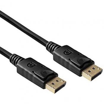 Câble DisplayPort 1.4M M verrouillage ACT, 8K, Noir