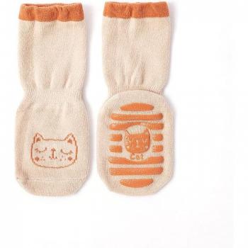 Soft Elastic Baby Socks with Animal Print