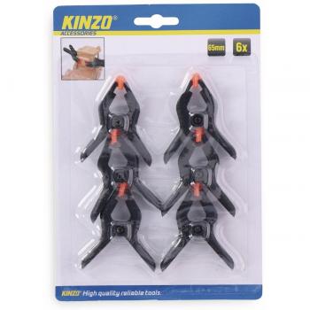 Pinza per Incollaggio Kinzo 65 mm – Confezione 6 unità