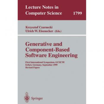 Generative and Component-Based Software Engineering