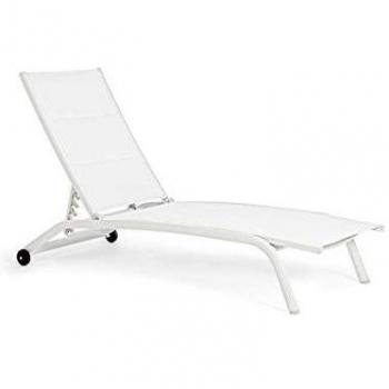 Lettino Prendisole Cleopas Bianco Everyday 0663138