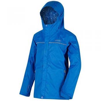 Carcasa de Agua Regatta D2B – Chaqueta Infantil Skydiver Azul T7‑8