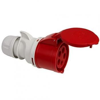 Giunto Kopp CEE 5P 32A 400V (Rosso)