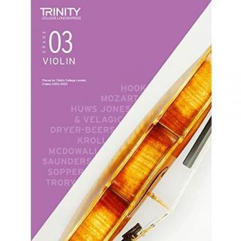 Trinity College London Violin Exam Pieces From 2020: Grade 3