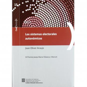 Sistemas electorales autonómicos/los (Tapa blanda).
