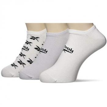 Unisex-Socken 3er-Set Reebok Cl Fo Invisible Sock 3P GG6678 Weiß