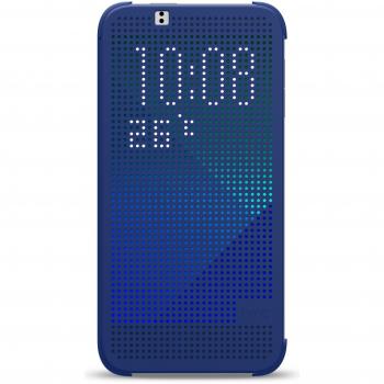 Schutzdeckel HTC Dot View in Blau für HTC Desire 510