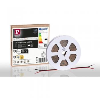 Paulmann LED-Streifen Pro Strip Gold P75 5m 940 IP20 24V DC 30W