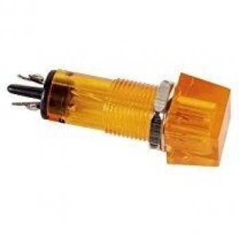 Velleman Warnlampe Eckig 220V Gelb/Orange