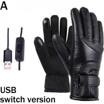 Electric Heated Ski Gloves