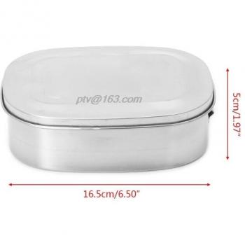 1/2 Layer Stainless Steel Picnic Lunch Box
