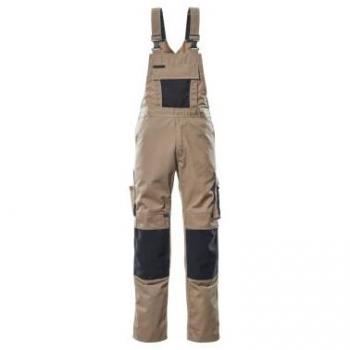 Augsburg Work Bib & Brace Light Khaki