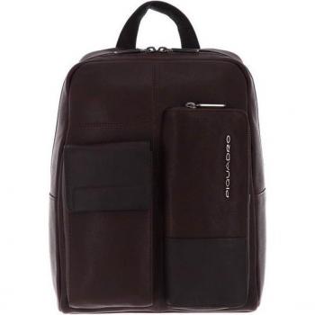 Sac à dos marron Ronnie en cuir pour homme avec technologie RFID