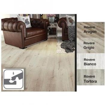 Plancher Vinyle SPC Chêne Blanc 5 mm – 2 184 m² par paquet