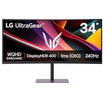 LG 34G630A-B 240Hz Curved UltraGear Screen