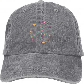 Paz Floral Gorra Algodón Hombre