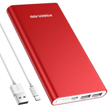 Batterie Externe Galaxy S6 Poweradd Pilot 4GS 12000mAh Livré avec Un Câble